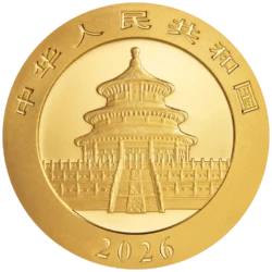 112686-panda_2026_15g_gold_coin_2-webp Zlatá investičná minca Panda 15 g, rýdzosť zlata 999,9/1000, ročník 2026. Motív pandy sa každý rok mení.