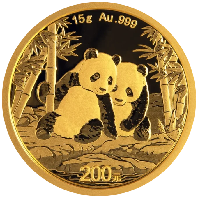 154142-panda_2026_15g_gold_coin_1-webp Zlatá investičná minca Panda 15 g, rýdzosť zlata 999,9/1000, ročník 2026. Motív pandy sa každý rok mení.