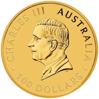Zlatá minca. Kengura - najslávnejší vačkovec Austrálie.
