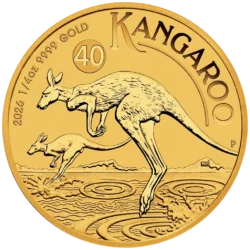 167302-kangaroo_2026_gold_coin_1-4oz_1-webp Zlatá minca. Kengura - najslávnejší vačkovec Austrálie.