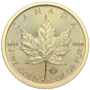 Zlatá investičná minca Maple Leaf, 1 Oz (31,1 g), rýdzosť 999,9/1000, nominálna hodnota 50 CAD, ročník 2026, Kanadská kráľovská mincovňa.