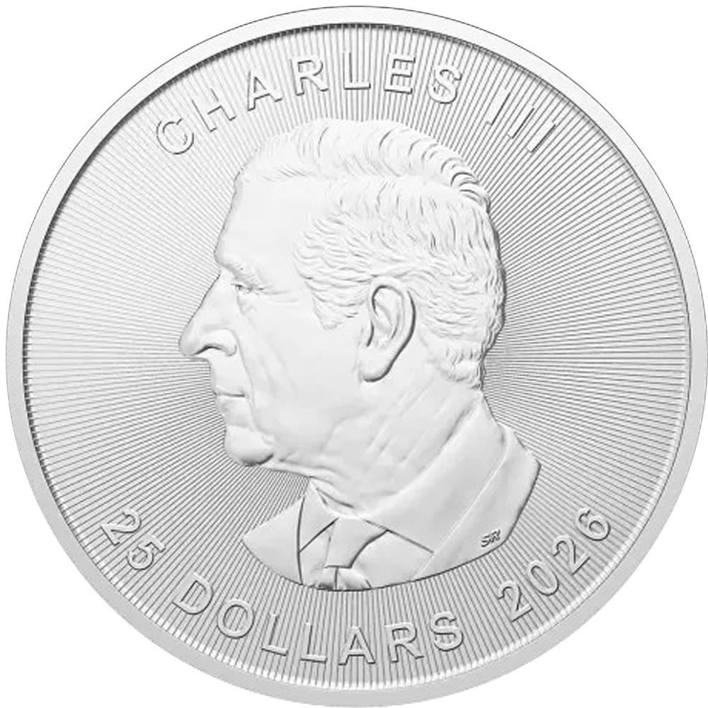 Kráľovská kanadská mincovňa po prvýkrát v histórii vydala 5-uncovú striebornú mincu s javorovým listom.
Kanadský javorový list je absolútnym bestsellerom a jednou z najpopulárnejších mincí medzi investormi a zberateľmi na celom svete.
Kráľovská kanadská mincovňa vydáva strieborný javorový list od roku 1988. Motívom kanadskej klasiky je tradične javorový list – národný symbol a „veľvyslanec“ Kanady.
Rubová strana zobrazuje&nbsp;portrét kráľa&nbsp;Karola III.,&nbsp;nominálnu hodnotu&nbsp;a&nbsp;rok vydania.