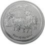 Strieborná minca Lunár II. – Rok Koza (2015) od Perth Mint, súčasť druhej série obľúbeného cyklu venovaného čínskemu zverokruhu (2008 – 2019).