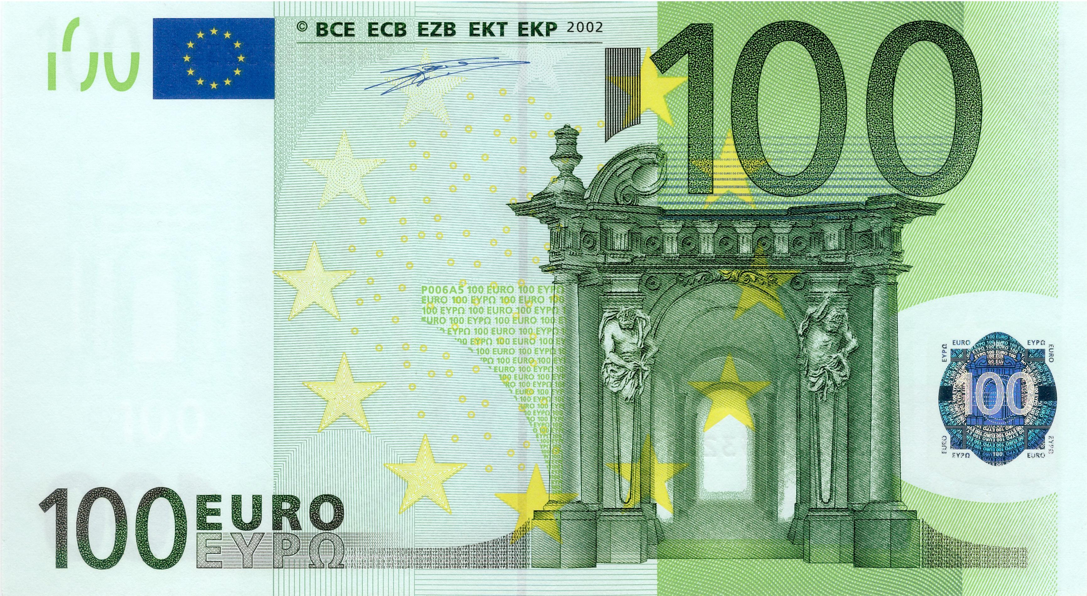 100 EURO, 2002, Séria "U", Francúzsko
Tlačová doska: F006A5
Podpis: Willem Frederik "Wim" Duisenberg
Stav: UNC