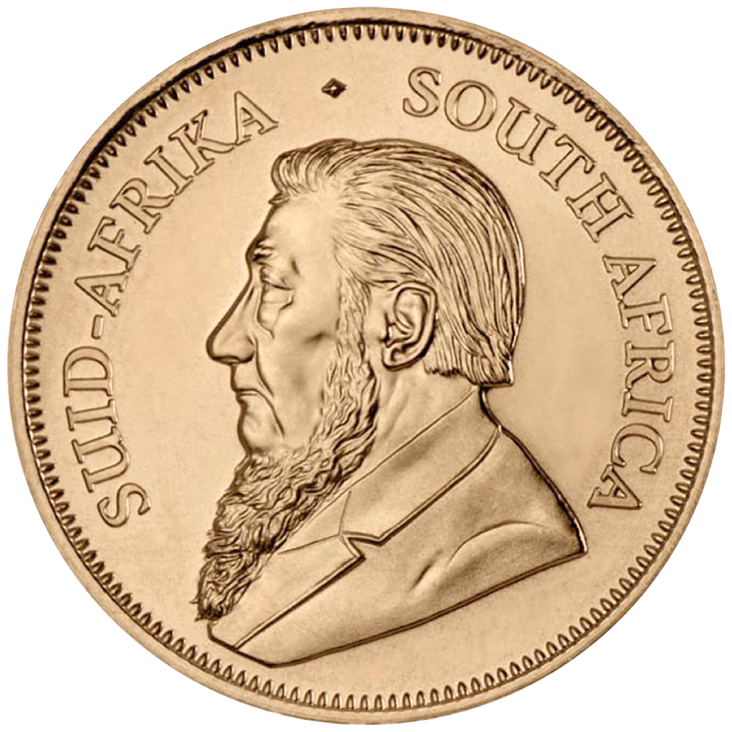 Zlatá investičná minca Krugerrand, 1/10 Oz (3,11 g) zlata, rýdzosť 22 karátov (916,7/1000), bez oficiálnej nominálnej hodnoty.