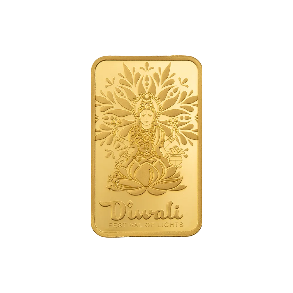 48236-pamp_2026_diwali_sacred_cow_gold_bar_5g_3-webp Na tejto 5g tehličke z rýdzeho zlata je Lakšmí, bohyňa bohatstva a šťastia.