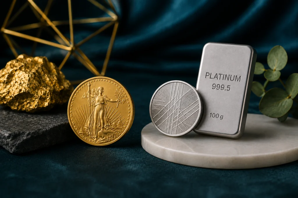 Platina alebo zlato aké sú hlavné rozdiely
